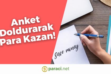 Anket Doldurarak Para Kazanma